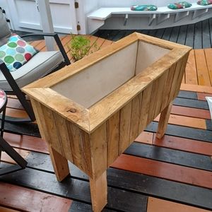 Custom built planter